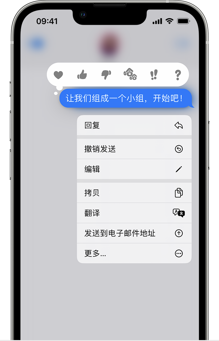 海兴苹果手机维修分享iPhone 信息发送后多长时间内可以撤回或编辑 