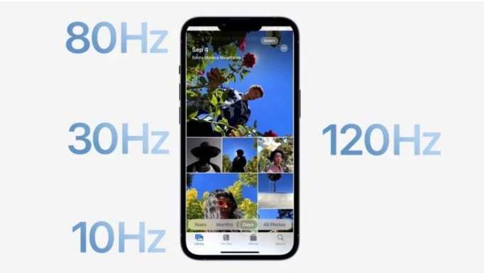 海兴苹果14维修分享iPhone 14有高刷吗 