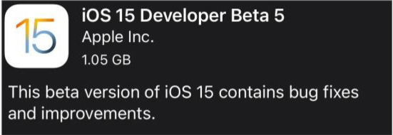 海兴苹果手机维修分享如何升级到iOS15.0 beta5 